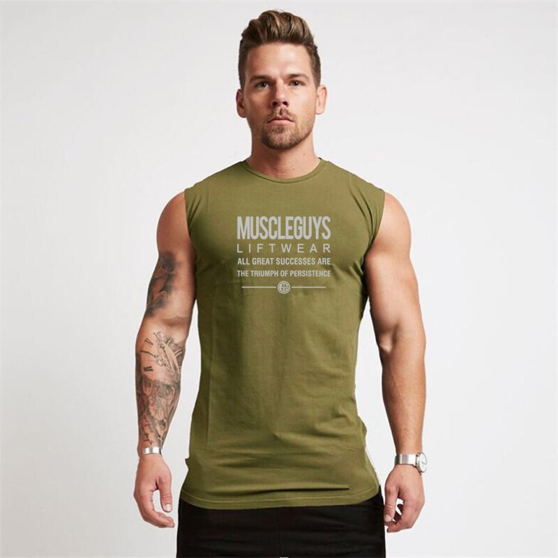 Áo thun ba lỗ thời trang tùy chọn màu sắc dành cho nam