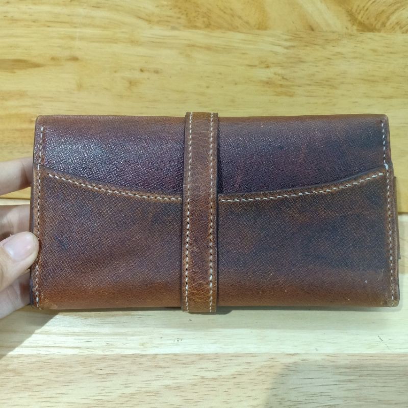 Ví dài handmade da thật mã vidai01 HÀNG NEW