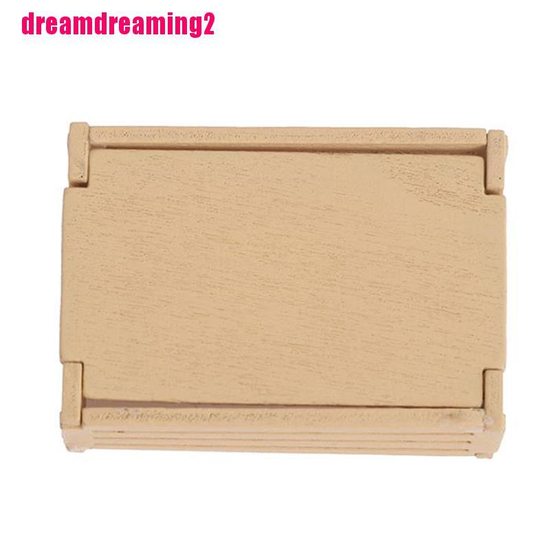 Khay Gỗ Mô Hình Tỉ Lệ 1 / 12 Tiện Dụng