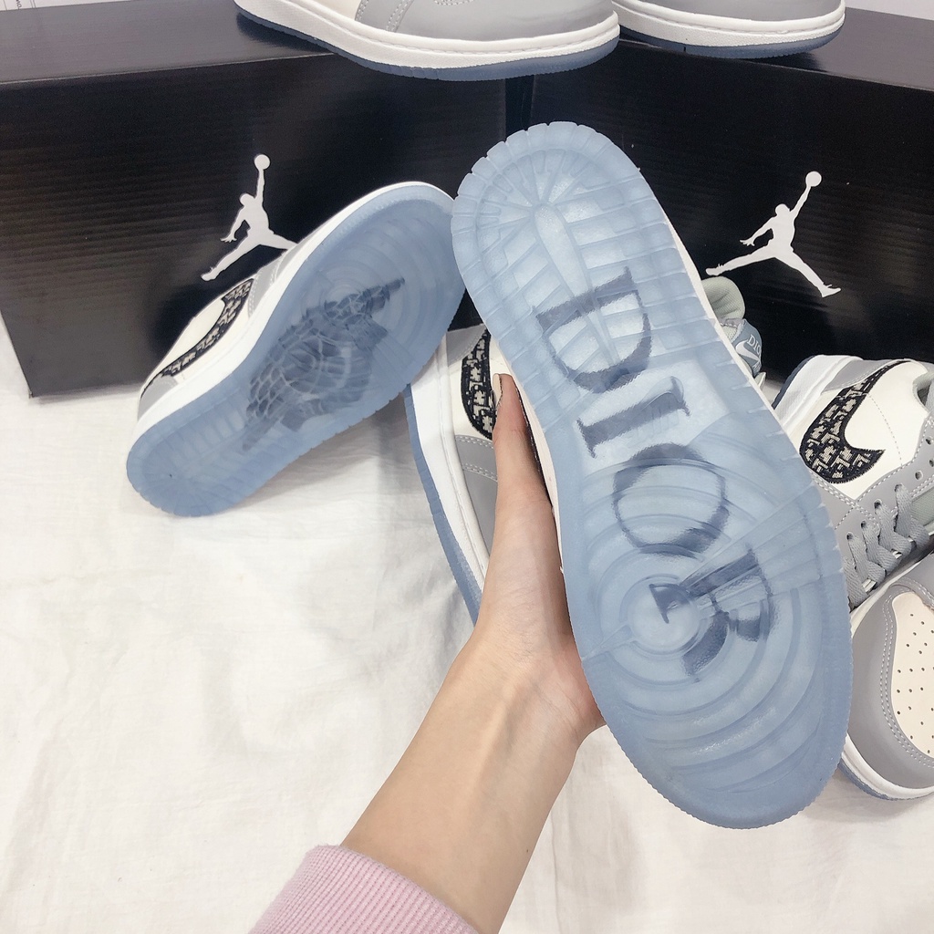 Giày Thể Thao Nam Nữ Ngô Thắng JD Ghi Dior