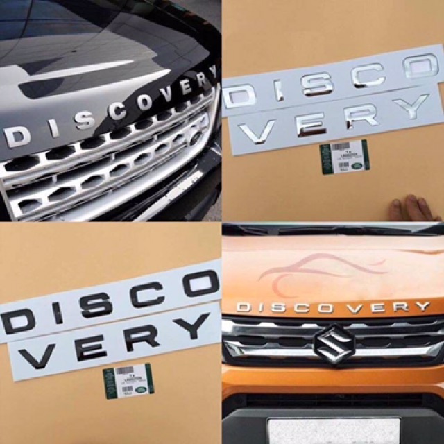 Chữ decal DISCOVERY