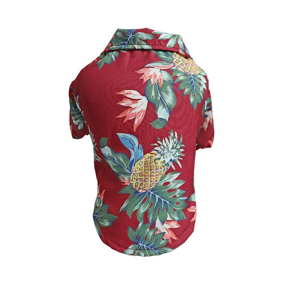 Áo Sơ Mi KENT1 Cho Cún Cưng Đi Biển Cỡ Vừa Và Lớn Thoáng Khí Hawaiian