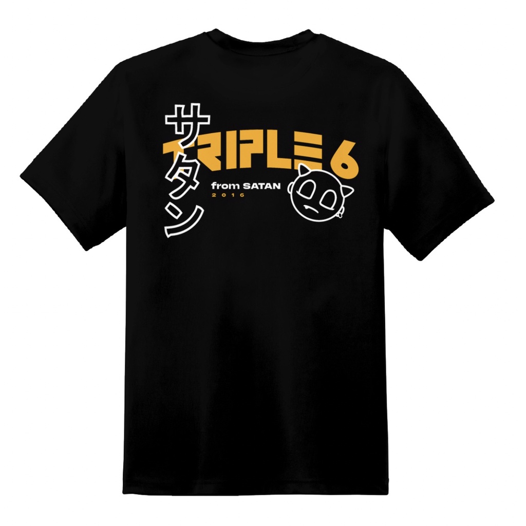 Áo thun T-shirt,TRIPLE6 Basic, unisex, đi chơi, nam, nữ