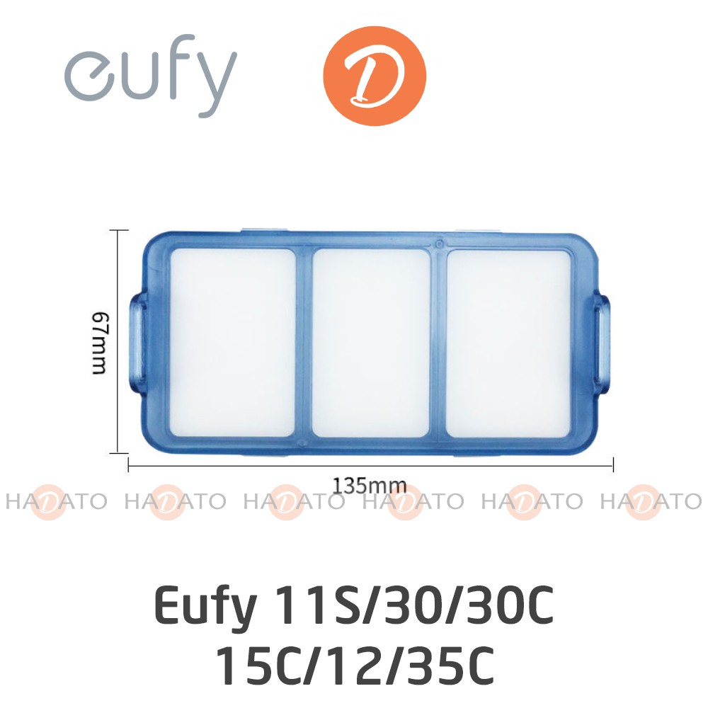 Phụ kiện robot hút bụi Eufy 11S/30/30C/15C/12/35C Chổi quét, lọc hepa, chổi chính Eufy