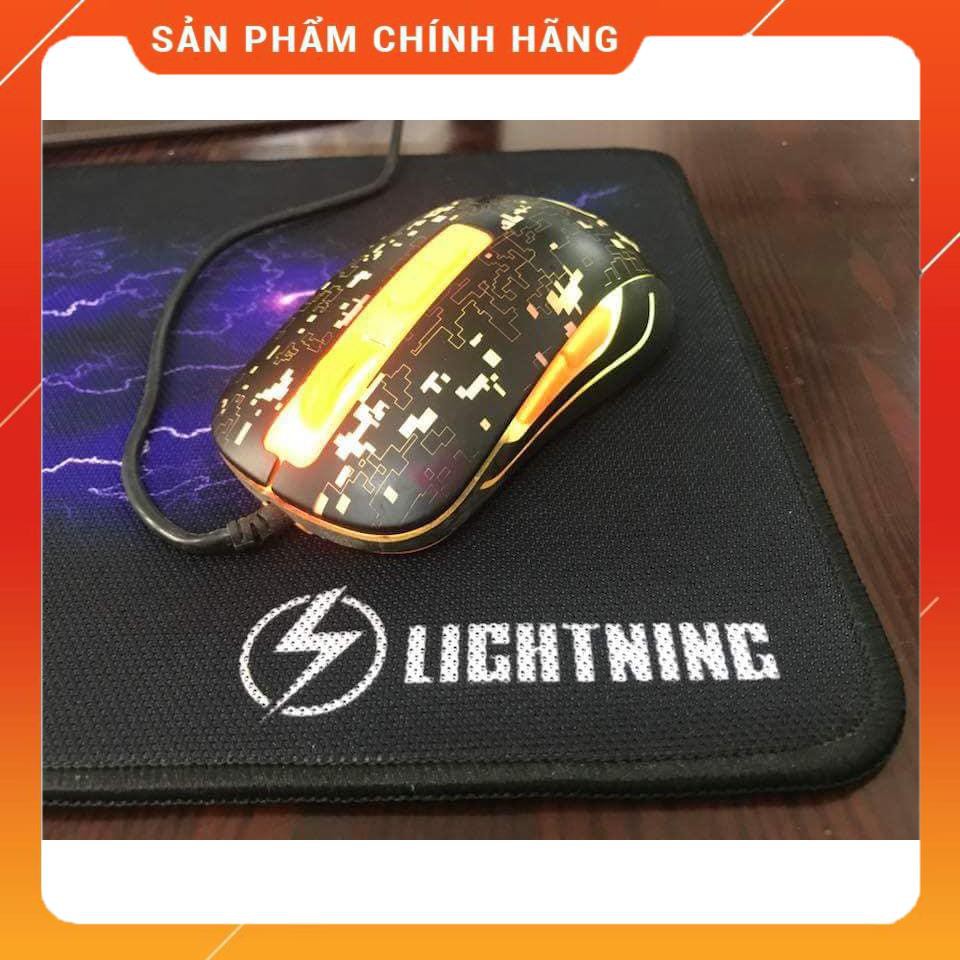 Bàn di chuột Lightning 4 ly bề mặt sần cực đẹp dailyphukien