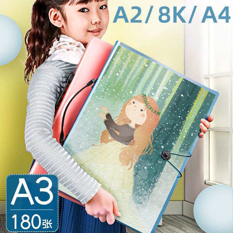 Album Đựng Tranh Vẽ Khổ a3 8K 4 Dành Cho Trẻ Em