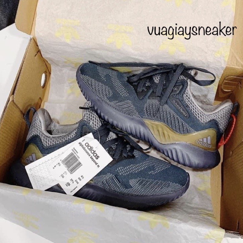 🔥 ẢNH THẬT 🔥 Giày alphabounce đen vàng