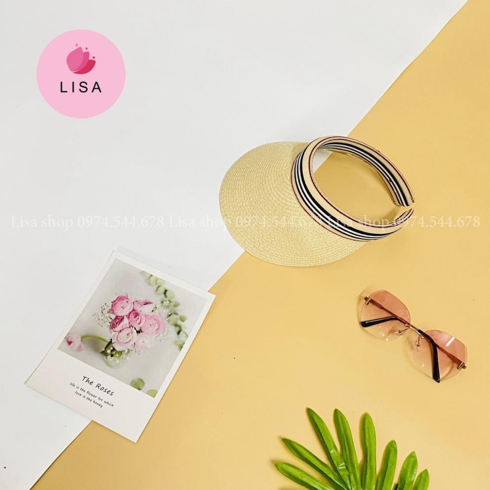 [HÀNG LOẠI 1] Mũ cói, nón cói đi biển đầu trống phong cách thời trang năng động cho nữ hottrend 2021, M21
