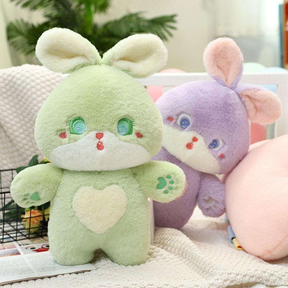 ANEMONE Thỏ Nhồi Bông Mềm Mại Dễ Thương Dùng Làm Quà Tặng