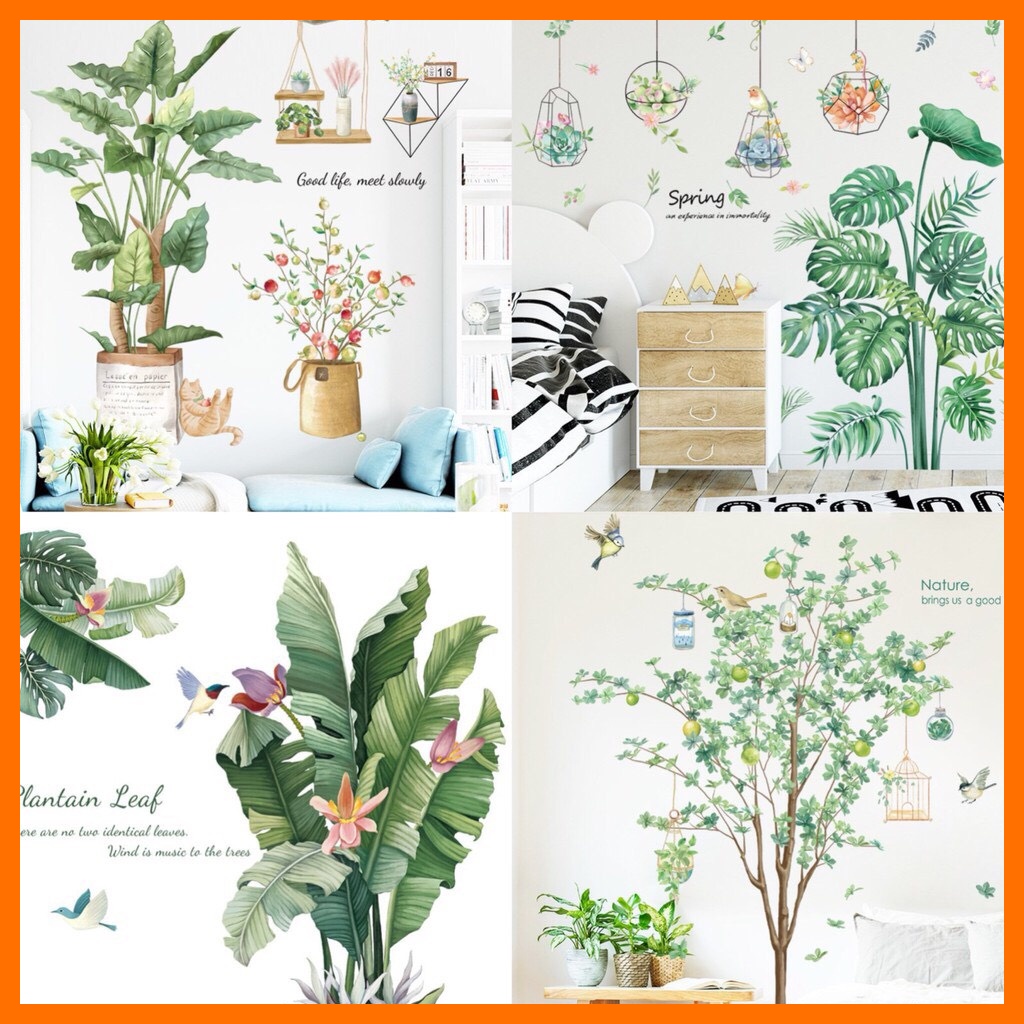 Tổng hợp decal dán tường trang trí phong cách Bắc Âu