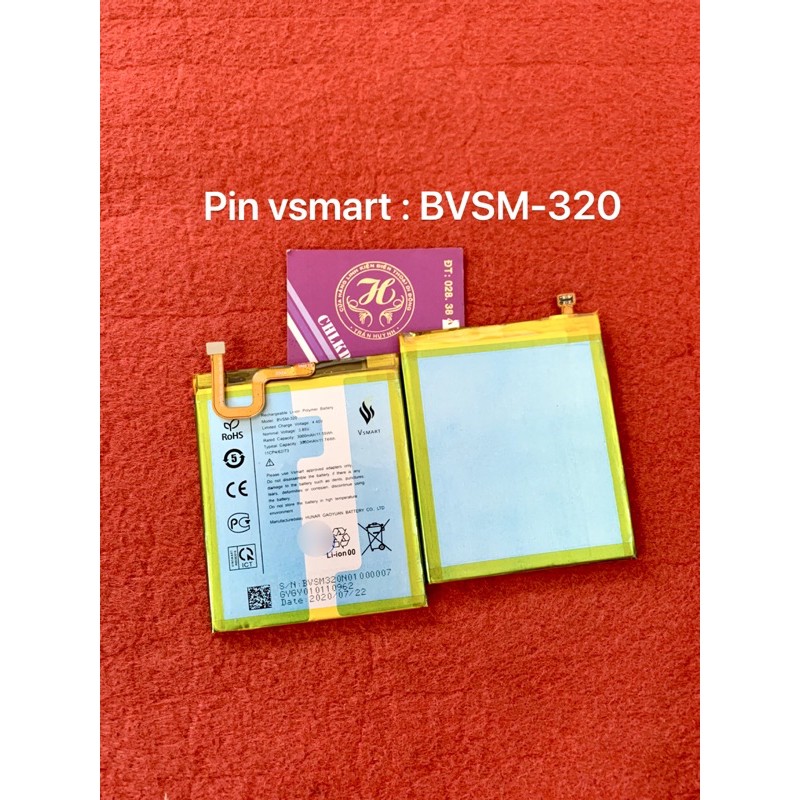 pin Vsmart BVSM-320/ joy 1 plus : V4001 / Vsmart Active 1 : V3001 zin