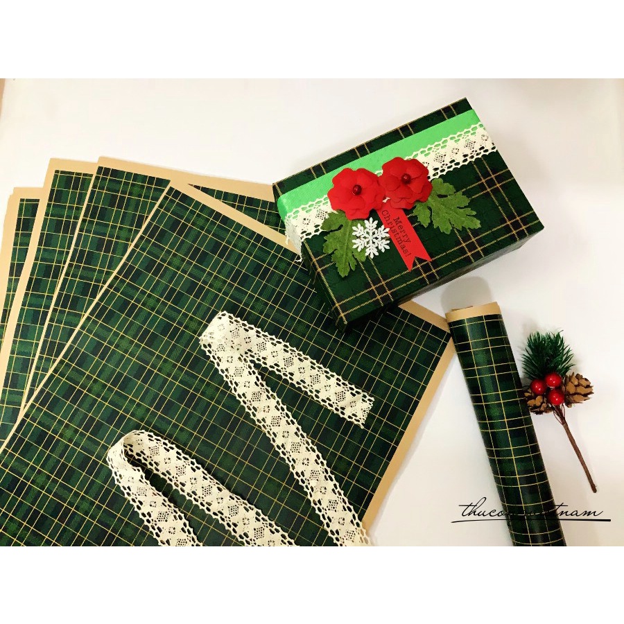 Giấy gói quà kraft Nhật A3