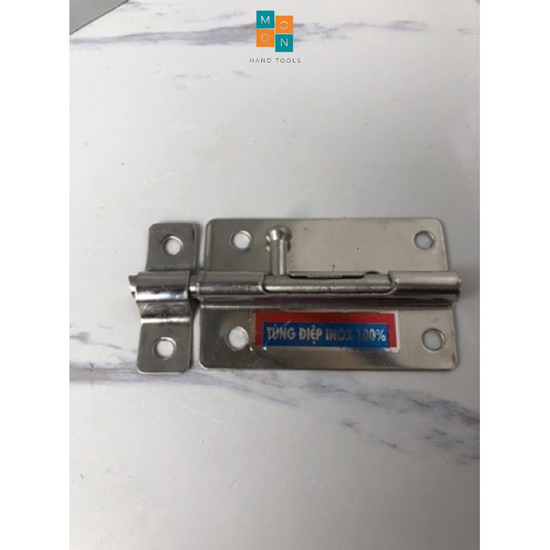 Chốt ngang inox 4cm 6cm 10cm (tặng kèm vít)