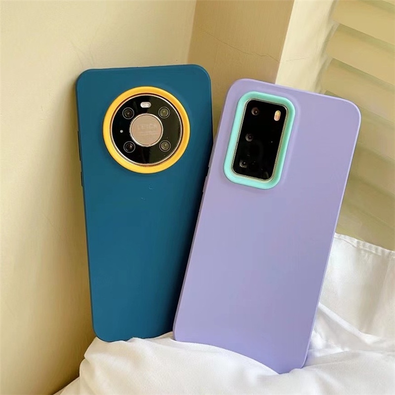 Ốp Điện Thoại Silicon Dẻo Màu Kẹo Bảo Vệ Toàn Diện Cho Xiaomi Redmi Note 10 5G 8 Pro 9A 9T Mi 11 Lite POCO F3 X3 GT