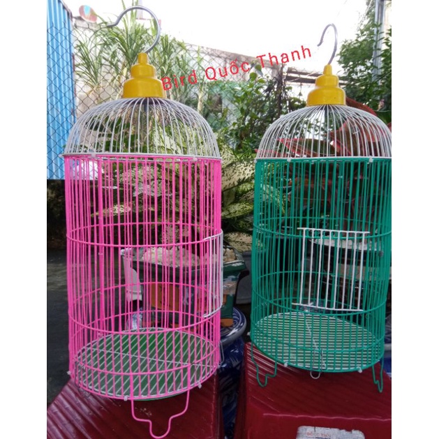Lồng nhốt những loại chim nhỏ: vành khuyên, yến phụng, quế lâm...