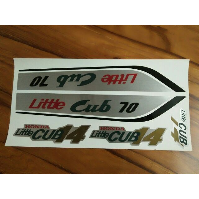 Bộ tem little cub 70