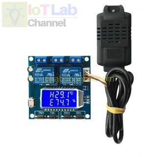 Module điều khiển nhiệt độ và độ ẩm có LCD XY-TR01