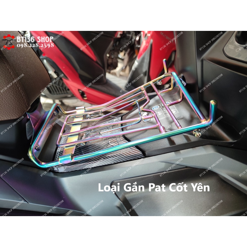 Baga AB 2023 125/160 - Baga AirBlade 2023 Inox Titan Sơn Đen - Airblade 160cc - AirBlade 125cc