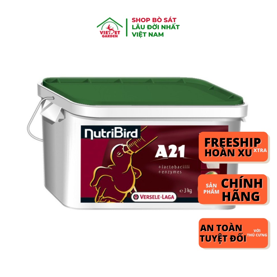 Thức ăn dinh dưỡng dạng bột A21 cho Vẹt Chim | Phân phối chính hãng | Versele Laga | Gói100gram