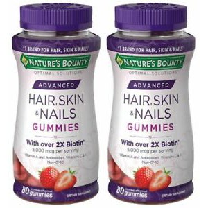 Kẹo Natures Bounty 2x Biotin