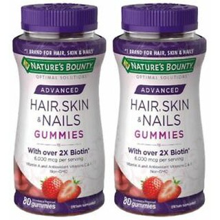 Kẹo Natures Bounty 2x Biotin