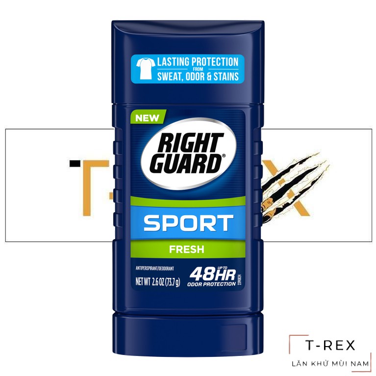 [Thể Thao] Lăn Sáp Khử Mùi Năm Right Guard Solid Sport Fresh 73.7g