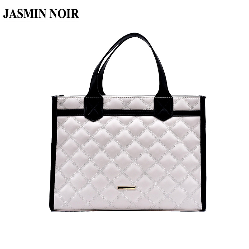Túi xách JASMIN NOIR chất liệu da PU sức chứa lớn thiết kế sành điệu hợp thời trang