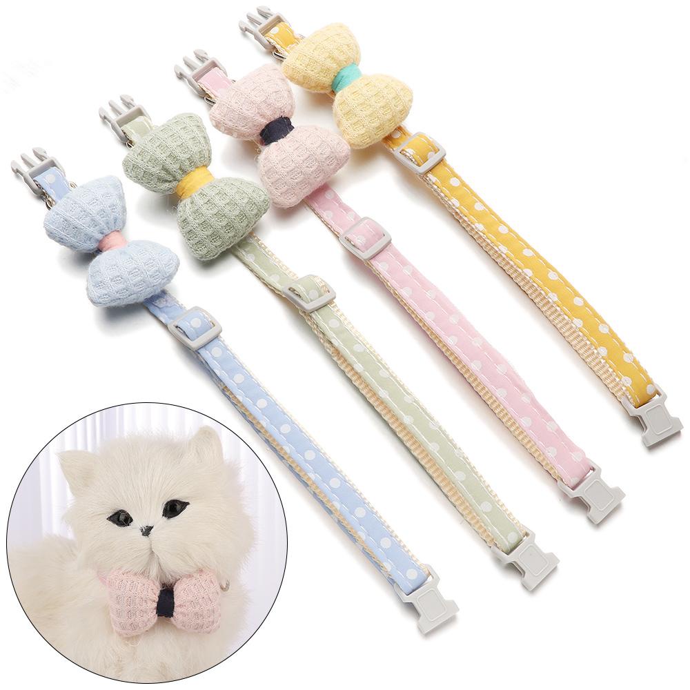 LAYOR1 Vòng Cổ Nơ BướM Cho Thú Cưng