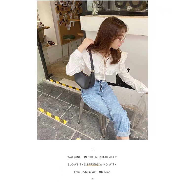 Túi Xách Kẹp Nách Thời Trang Pháp Cao Cấp Cho Nữ