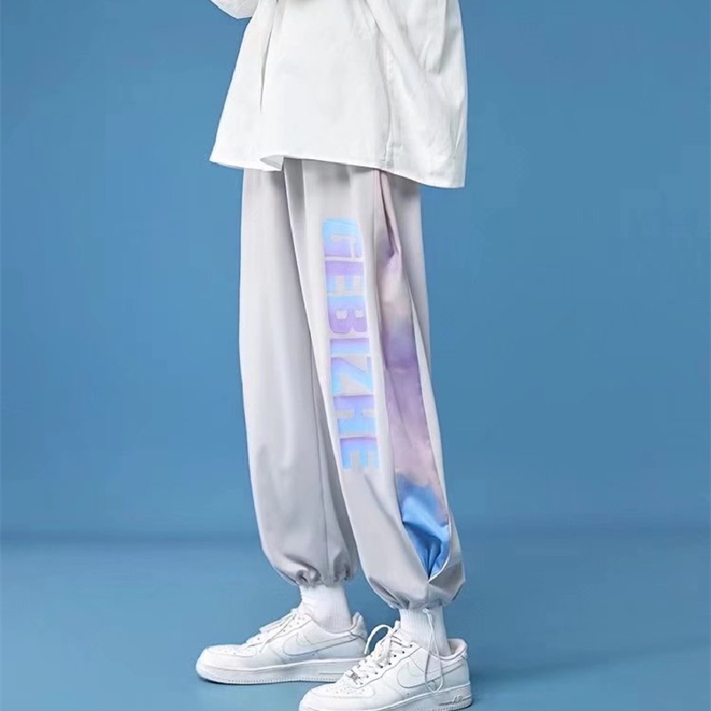 Quần Thụng In Chữ Phong Cách Nhật Bản Dành Cho Nam