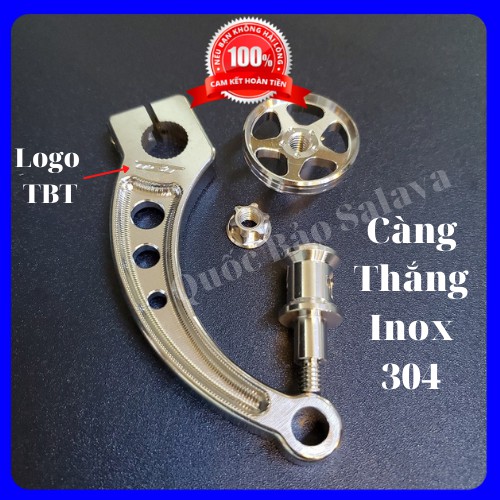 Càng thắng cong TBT inox 304 lắp như zin cho ex135 sirius wave dream vairo