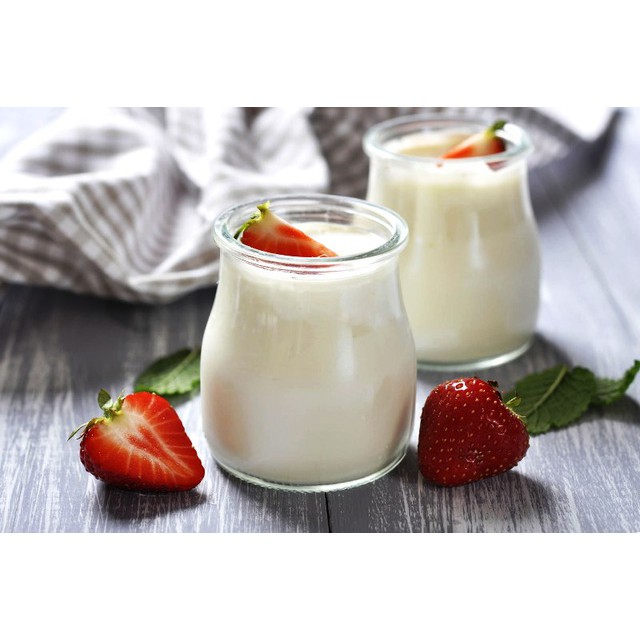 Bộ 12 Hũ thủy tinh 100ml  Free Ship  đựng Yaourt Pudding