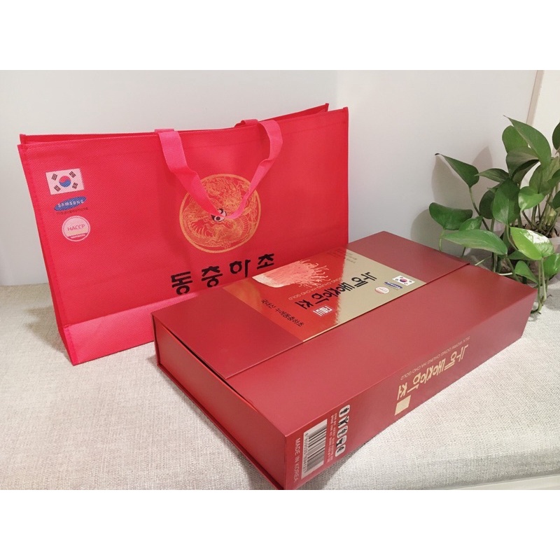 Nước Đông Trùng Hạ Thảo Gold Hộp Đỏ 30ml X 60 Gói Chính Hãng Hàn Quốc