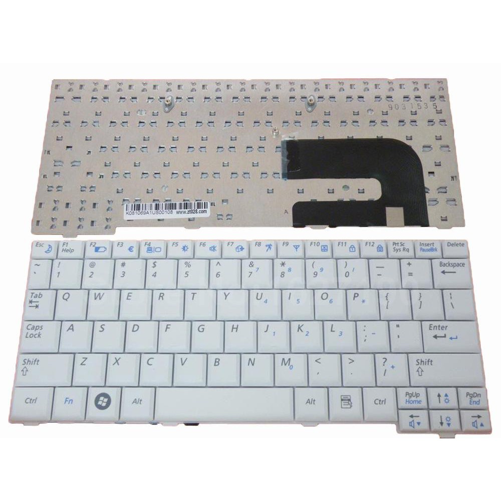 Bàn phím samsung nc10(den-trang)