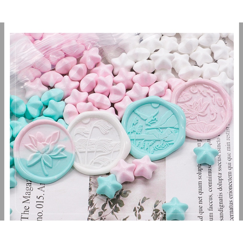 Hộp 100 Hạt Sáp 55g 48 Màu Sắc Khác Nhau Mới