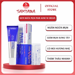 Kem ngừa mụn Pair Acne W Cream Nhật Bản giúp ngăn ngừa mụn giảm mụn giảm thâm se khít lỗ chân lông