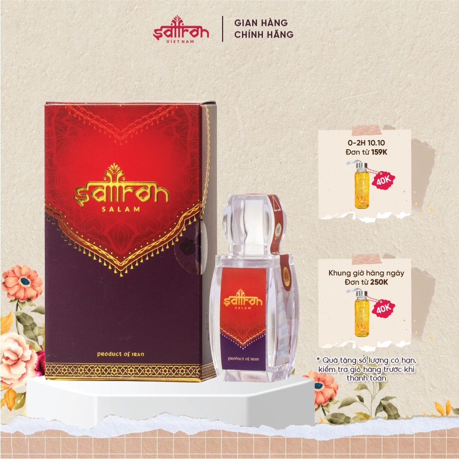 Nhụy Hoa Nghệ Tây Saffron Salam 0.5Gram/hộp