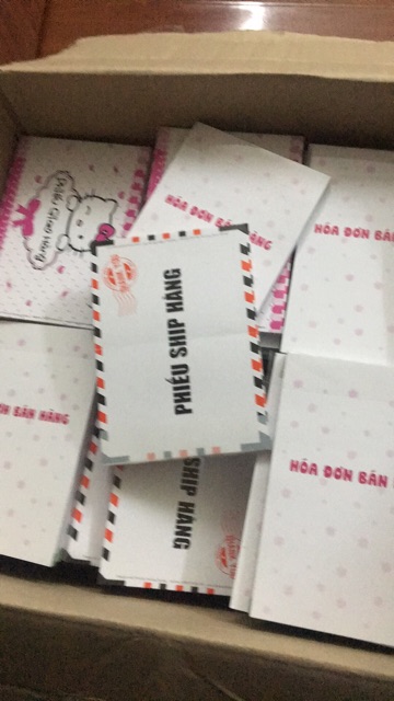 Phiếu ship hàng  100 trang