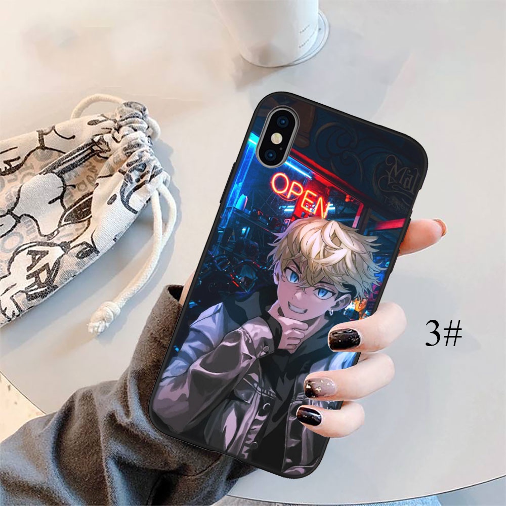 Ốp Điện Thoại Họa Tiết Hoạt Hình Tokyo Revengers Chifuyu Cho Iphone 5 5S 6 6S 7 8 11 Pro Max Plus SE XR LPS111