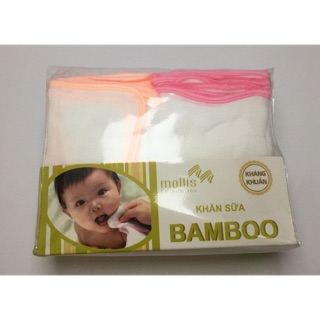 Set 2 khăn sữa lớn Mollis P635 (khăn sữa tắm)