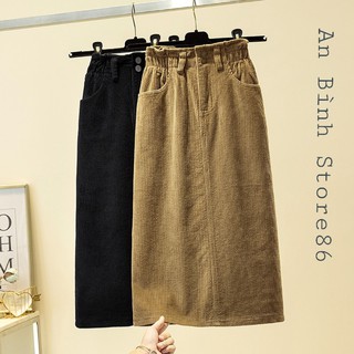  chân váy nhung tăm đông Dáng bút chì_671.2 