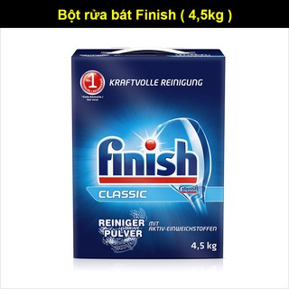 bột rửa bát finish nhập khẩu 4.5kg dùng cho máy rửa bát mới nhất.