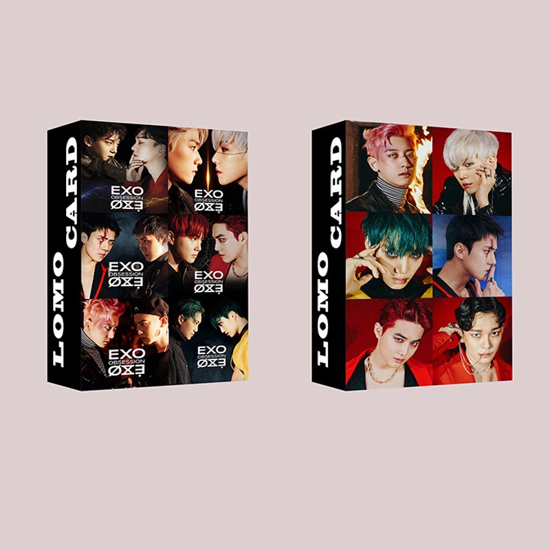 Bộ 30 Thẻ Ảnh Nhóm Nhạc EXO