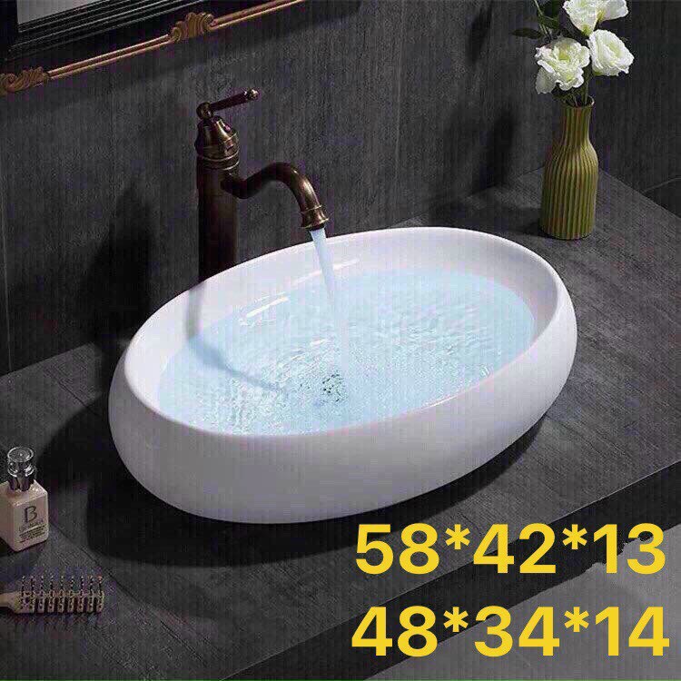 CHẬU RỬA LAVABO BÀN ĐÁ - 08N