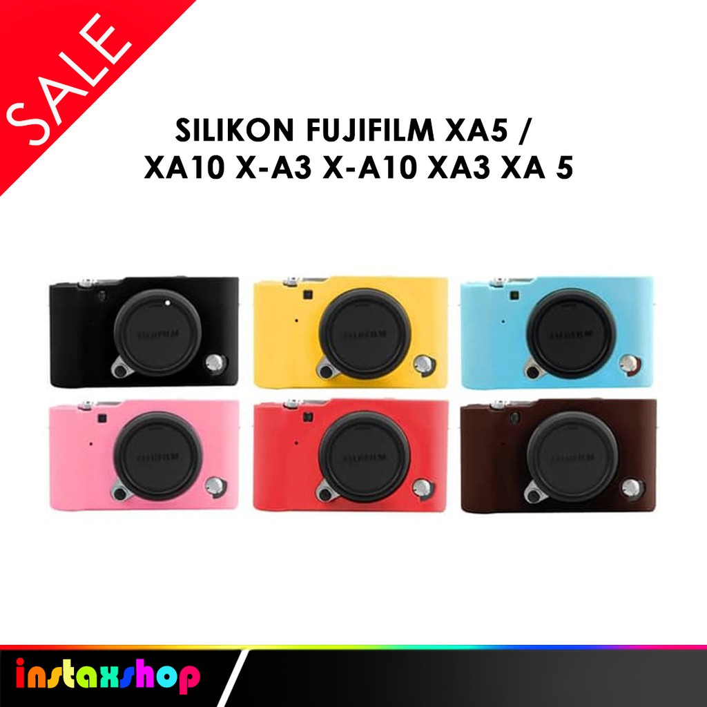 Fujifilm Vỏ Silicon Bảo Vệ Máy Ảnh Fujifilm Xa5 / Xa10 X-a3 X-a10 Xa3 Xa10 5