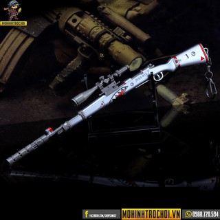 Mô Hình Kar98 Shark Bite 22cm PUBG