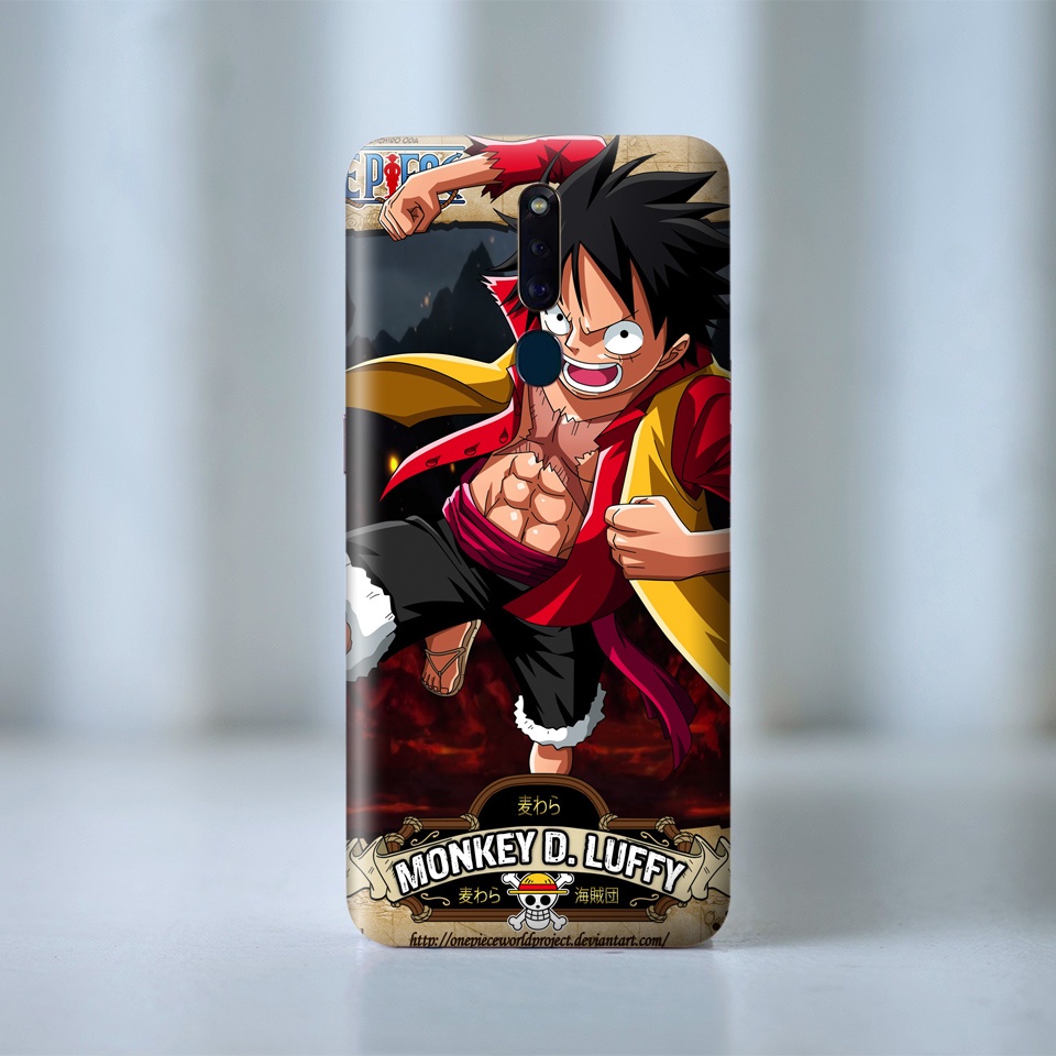 Miếng Dán Skin Điện Thoại In Hình Monkey D Luffy One Piece Cho Iphone 7/ 8/ X/ XS/ 11/ 11 Pro Max Và Các Dòng Máy Khác