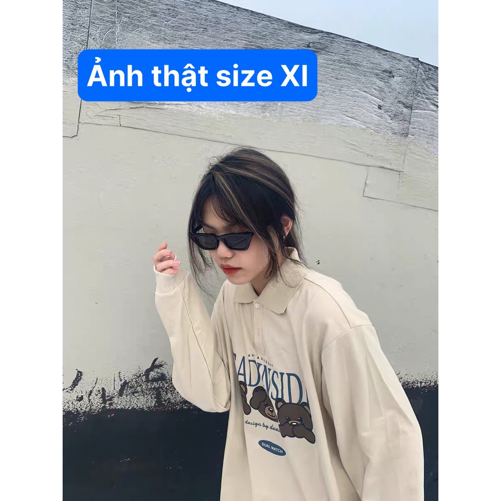 ( ORDER ) ÁO POLO GẤU NÂU - NỈ DA CÁ MỎNG - ( CÓ ẢNH THẬT ) - ORDER KHÔNG CÓ SẴN | BigBuy360 - bigbuy360.vn