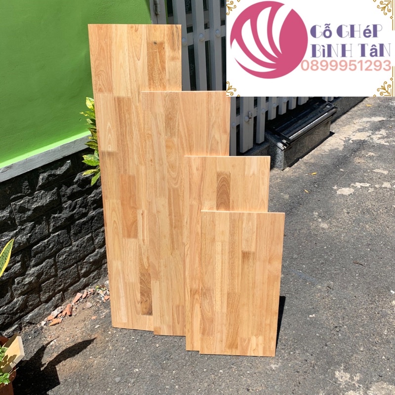 Tấm gỗ cao su KHÔNG THẤM NƯỚC rộng 30cm dài 1m4 ,1m6 , 1m8  , nhiều kích cỡ ....