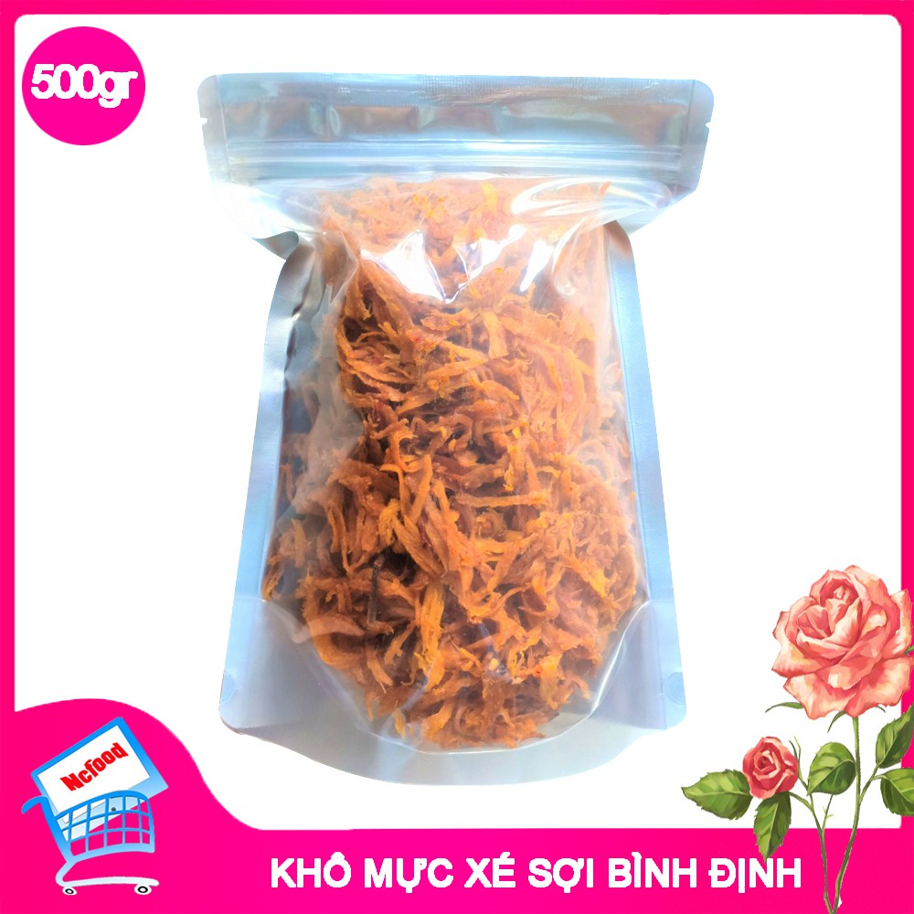[Freeship] Khô Mực Xé Sợi Cay 500G Siêu Ngon - Đặc Sản Bình Định | BigBuy360 - bigbuy360.vn